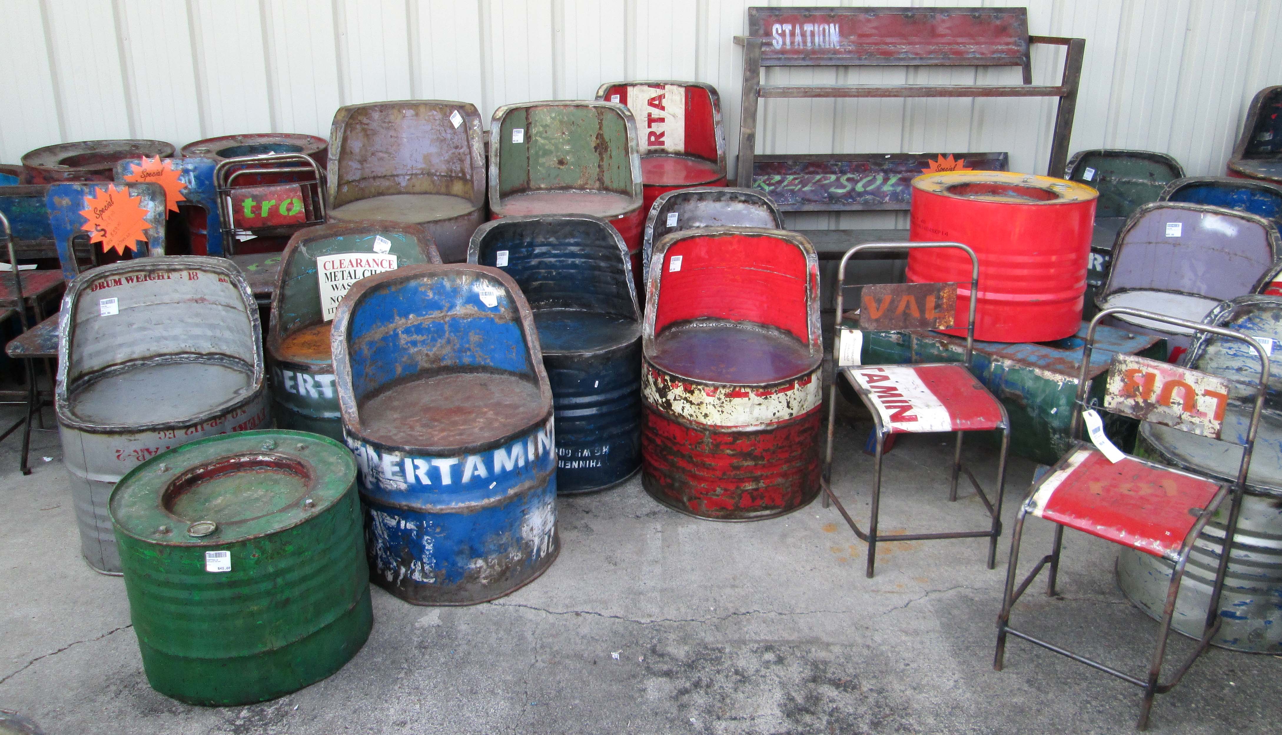 12+ Oil Barrel Table And Chairs Images