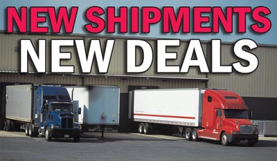 New Shipments - New Deals