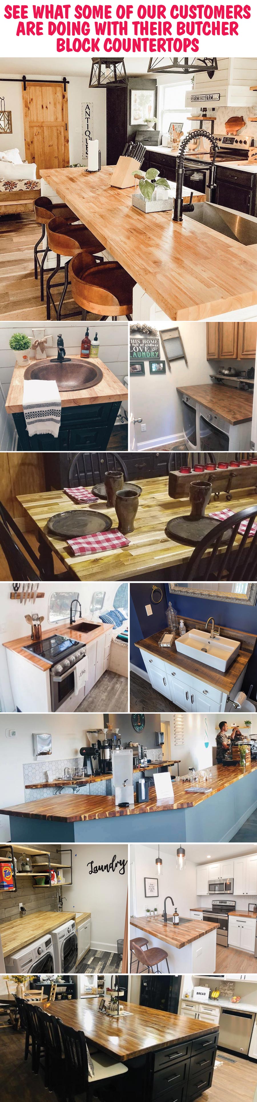 See what some of our customers are doing with their Butcher Block Countertops image