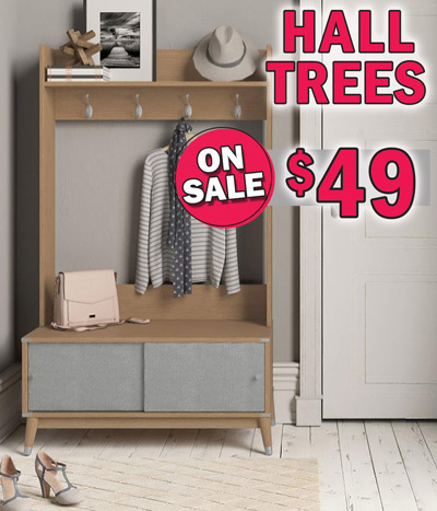 Hall Tress on sale $49