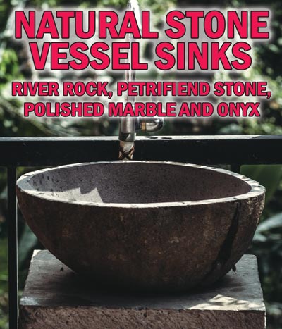 Natural Stone Vessel Sinks