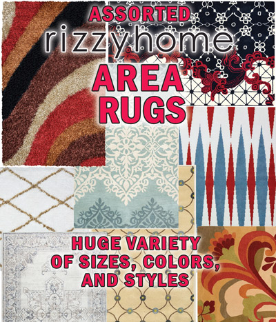 Rizzy Home, beautifully designed, assorted Area Rugs