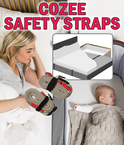 CoZee Crib Safety Straps