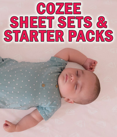 CoZee Crib Sheet Sets and Starter Packs