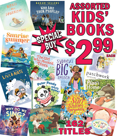 Special Buy Assorted Kids’ Books $2.99 each, 162 titles to choose from